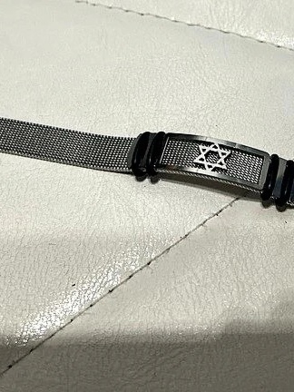 Black & Silver Belt